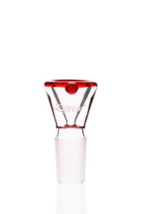 Zenit Flutschkopf Farbrand rot 18,8