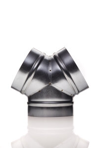 Y piece 200 mm metal