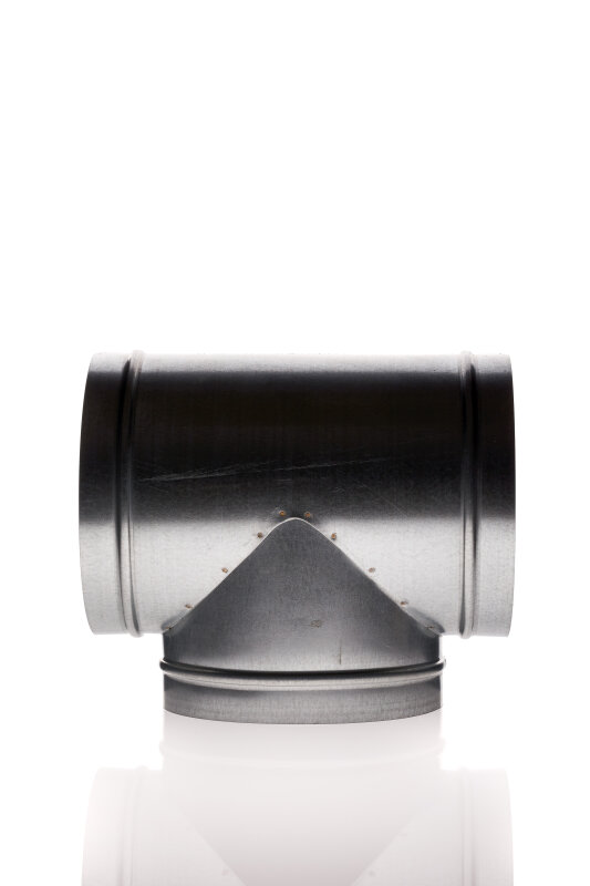 T piece diameter 125 mm metal
