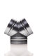 Y piece 100 mm metal