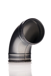 Elbow piece 90° 200 mm metal