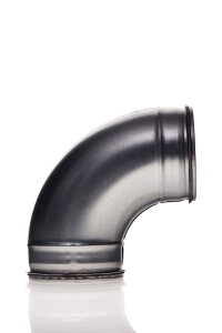 Elbow piece 90° 150 mm metal